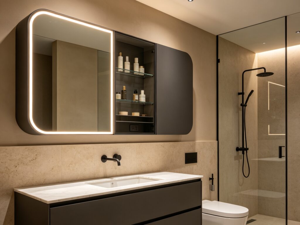 Premium Custom Mirror Cabinets