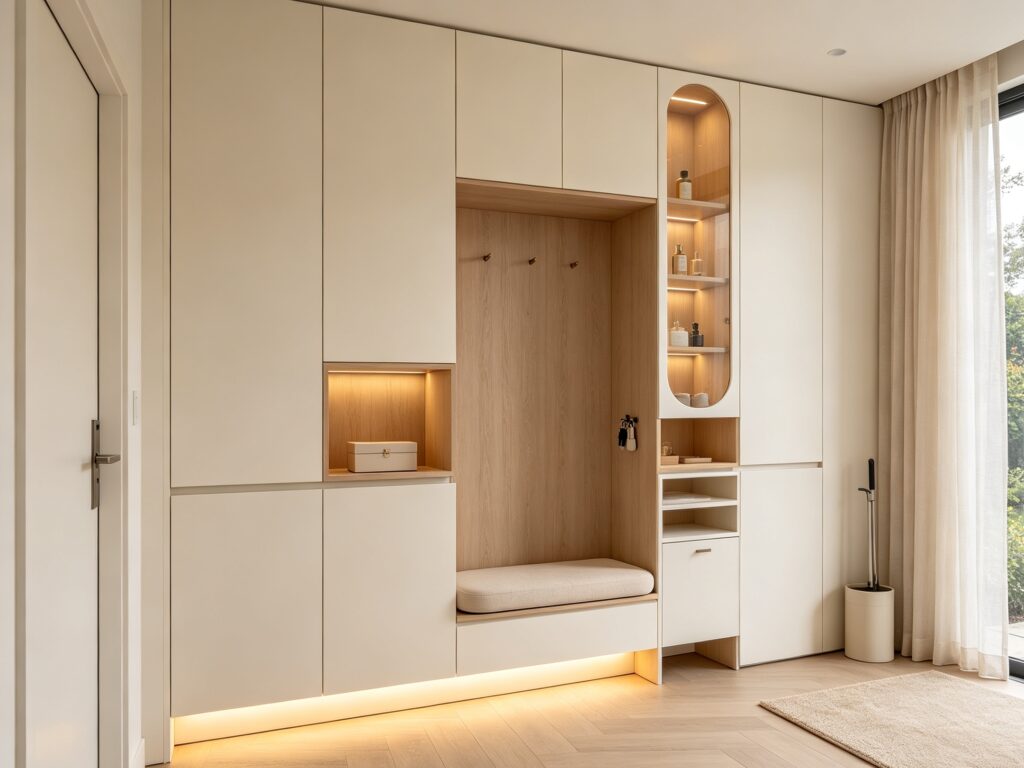 Premium Custom Entry Cabinets